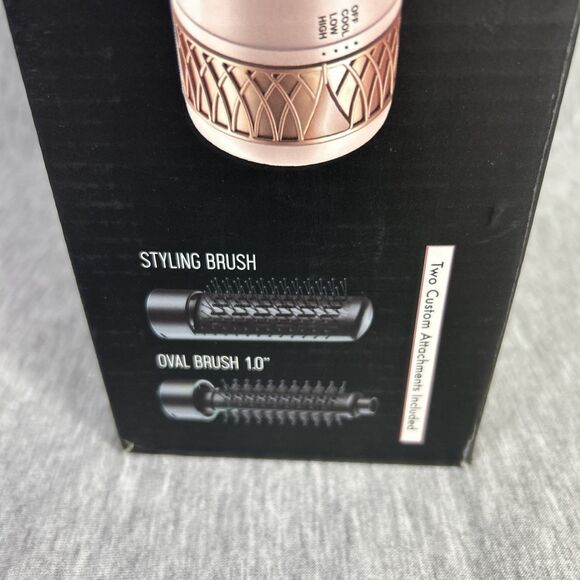 (OB) Calista StyleDryer Custom Blowout Pro Hair Drying Brush Pink 2 Atrachments - Picture 6 of 16